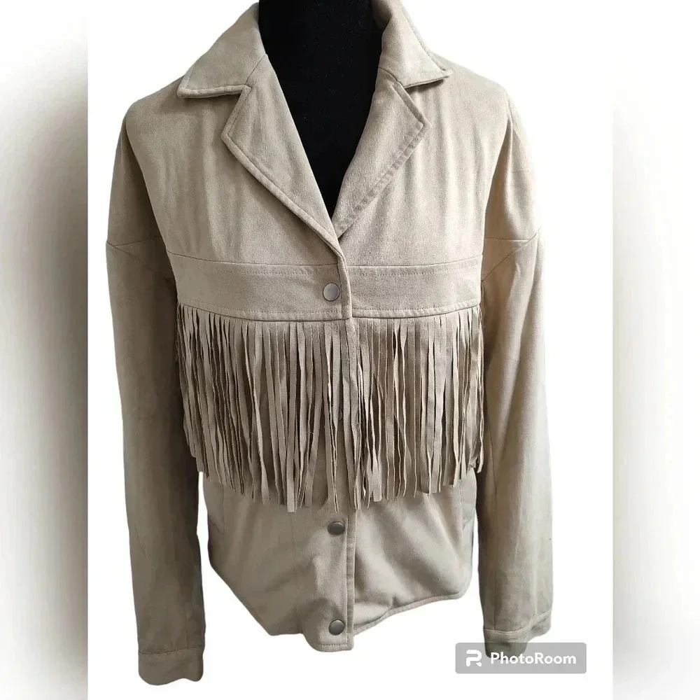 Escalier fringe jacket